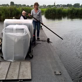ESSE delivery by boat