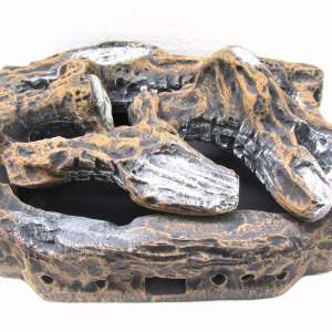 Flueless Log Set - Brown/Black