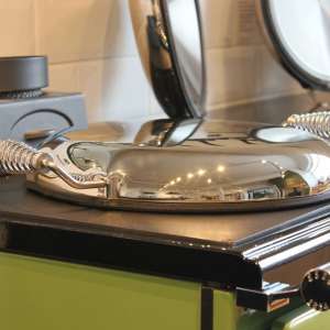 Plus1 Cooker Lid Polished Finish (TWO HANDLES PER LID)
