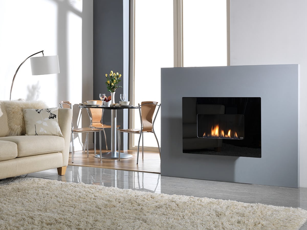 The 41 is a WallMounted Gas Fire in Landscape Layout