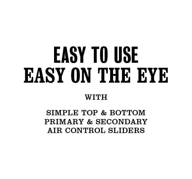 Easy to use, easy on the eye