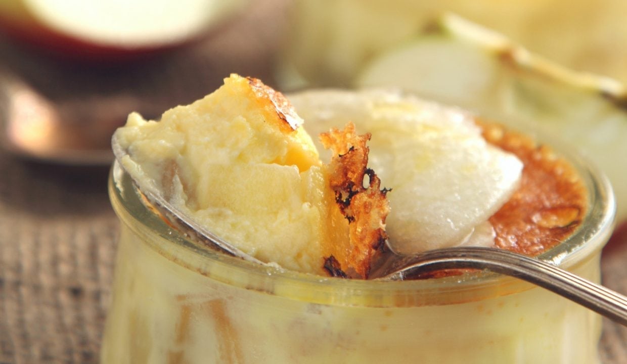 Apple-on-the-bottom-Creme-brulee