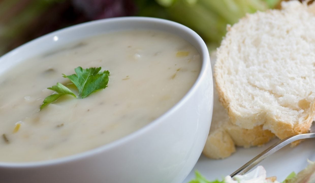 Leek-and-potato-soup