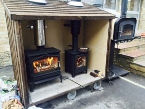 Merritt & Fryers stove trailer annual ESSE event open day