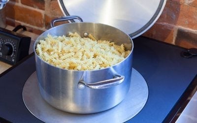 ESSE 500 EL pot on the hotplate