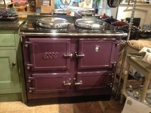 Sandpits heating centre violet esse range cooker