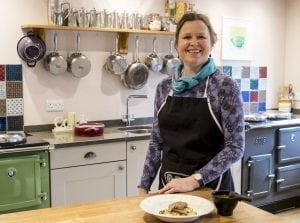 bluebells chef with esse cooker display