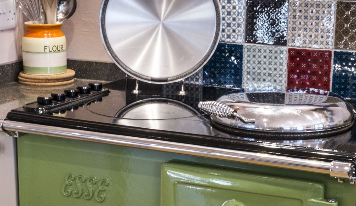 Bluebell woods fern green range cooker