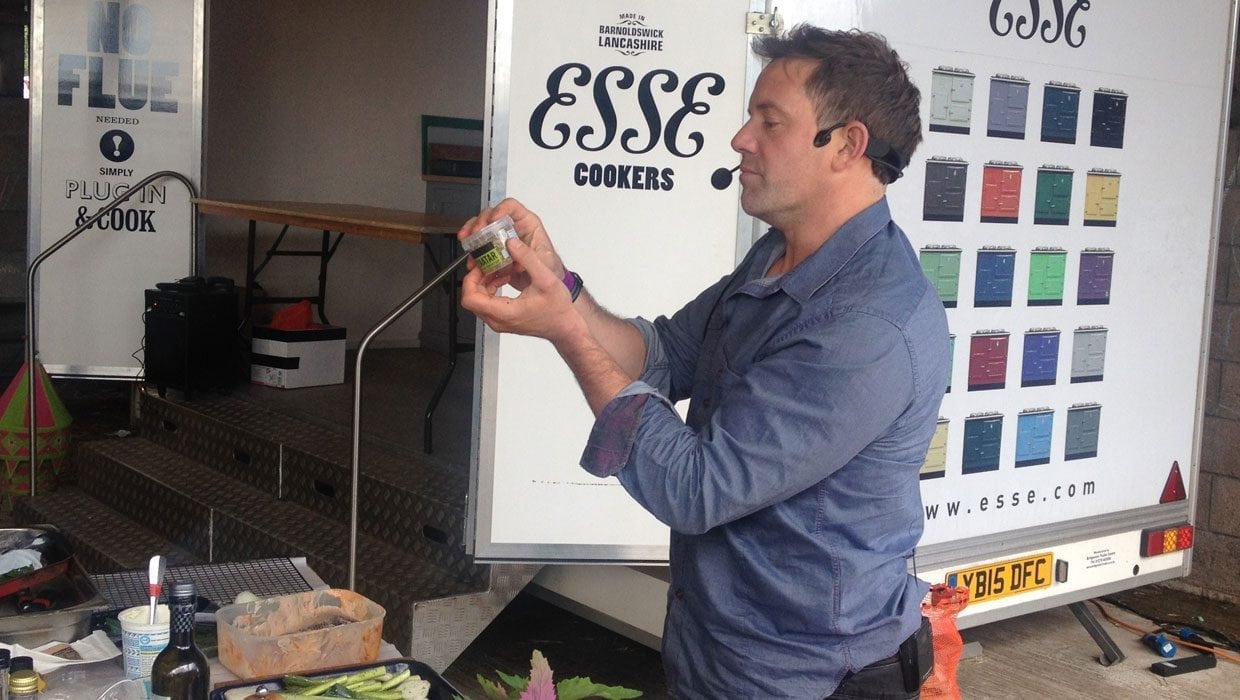 Matt Tebbutt cookery demo ESSE