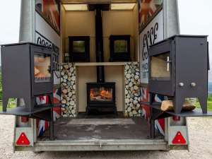 ESSE show trailer stoves