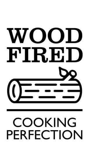 Wood fired cooking perfection