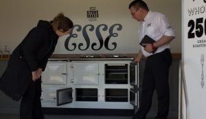 ESSE range cooker demonstration