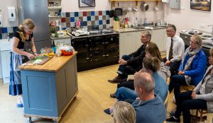 Bluebell Kitchen ESSE cookery demo crowd