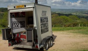 ESSE stove show trailer at River Cottage
