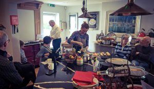 ESSE range cooker cooking demo baking scones