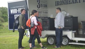 Demonstrating the Ironheart in ESSE Show Trailer