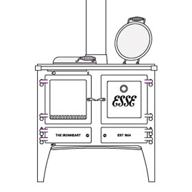 Wood-Fired Cook Stoves