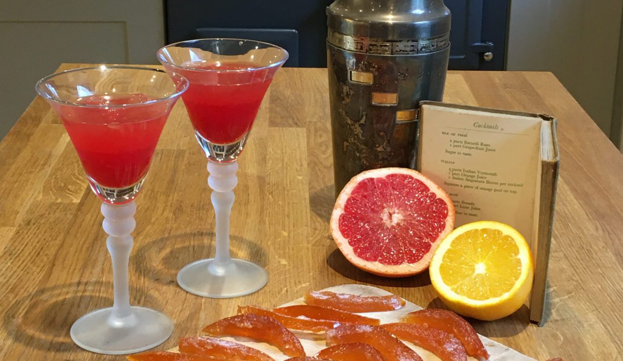 ESSE Campari with Fresh Grapefruit Juice