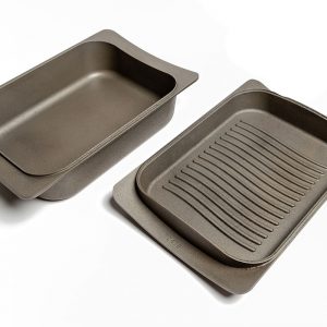 ESSE Cast Iron Casserole Dish with Griddle Lid