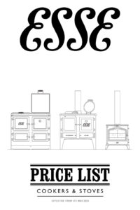 cookers and stoves price list cover