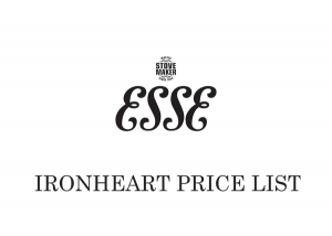 ironheart price list cover 2021