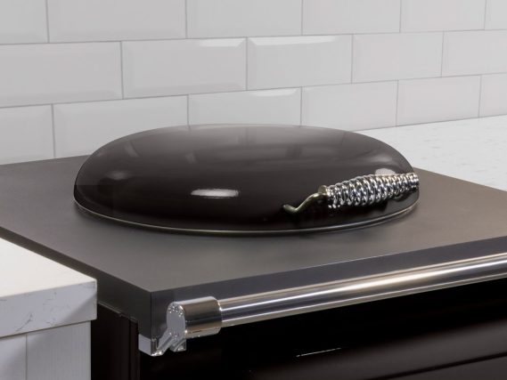 black round bolster lid