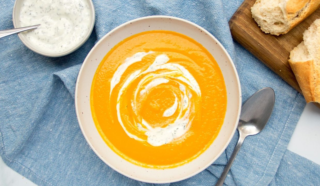 Ginger and carrot soup