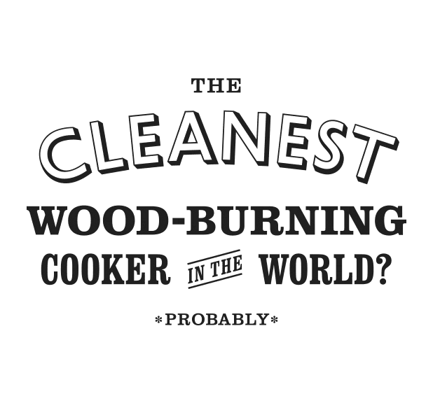 the cleanest wood burning cooker in the world