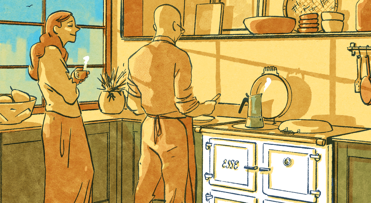 Cooker Illustration News Story Rect