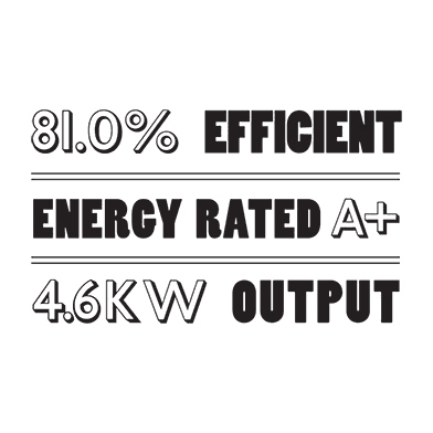 lightheart efficiency rating output 392