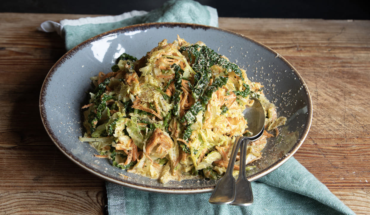 ESSE Creamed Cabbage with Carrots