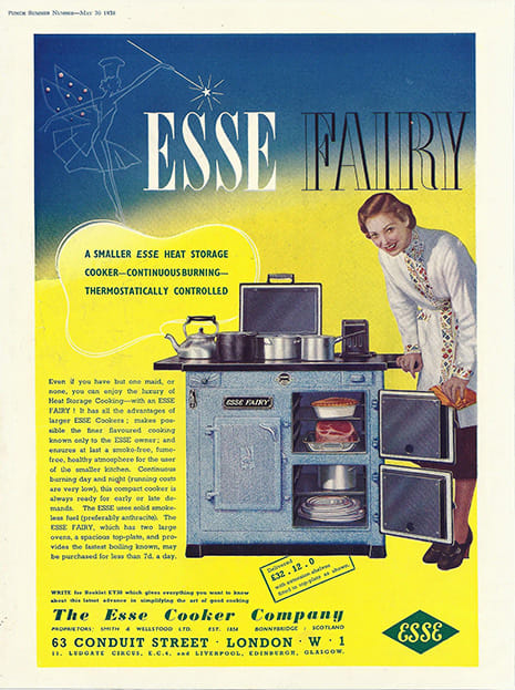 ESSE Fairy advert 1938