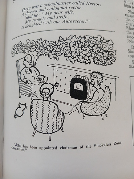 ESSE autovector smokeless cartoon magazine