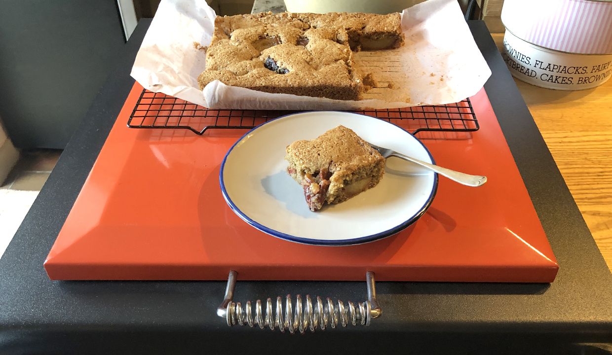 Plum and Allspice Tray Bake