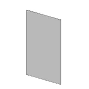 300L 26 (LH DOOR GLASS 296 x156mm)