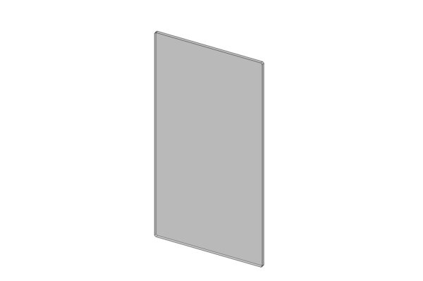 300L 26 (LH DOOR GLASS 296 x156mm)