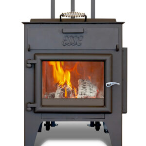 ESSE Garden Stove w Pizza Oven cutout