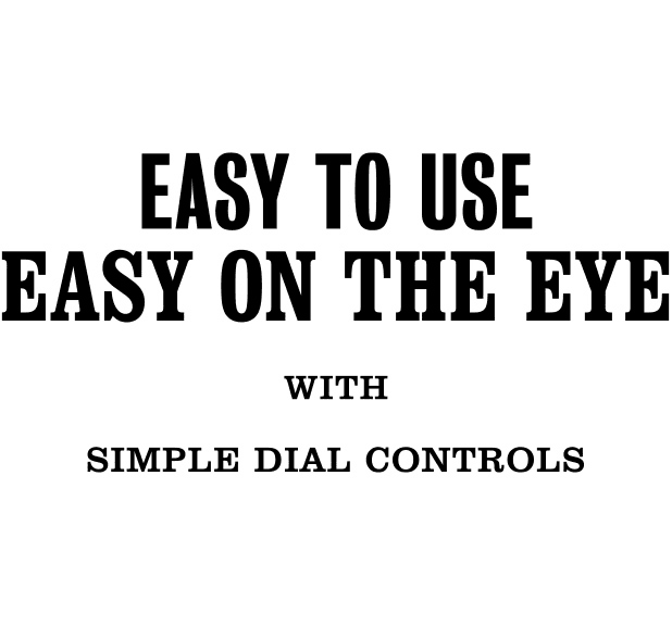 easy to use easy on the eye