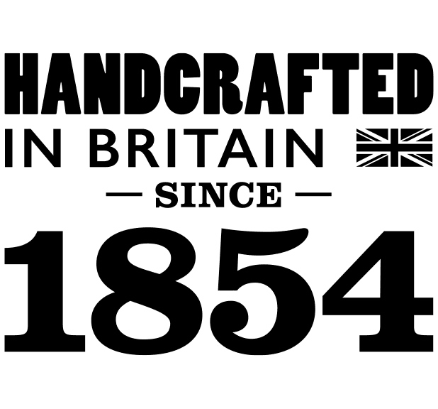 handcrafted in britain since 1854