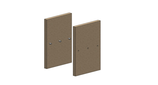 PAIR 300I 10 (IH BRICK LHS RHS FRONT)