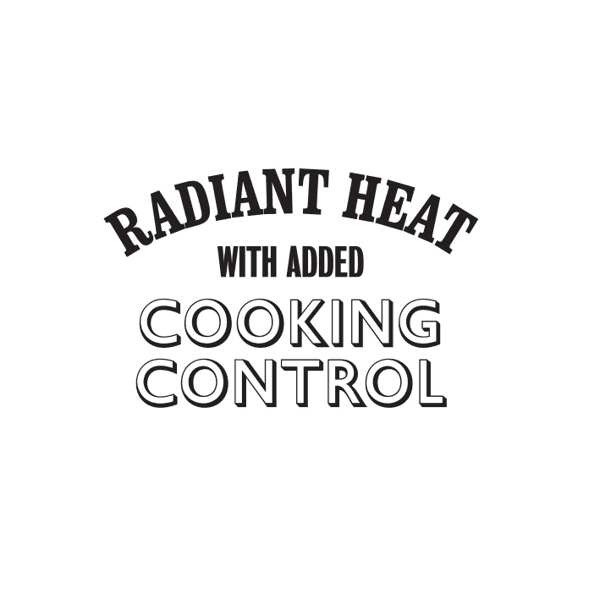 Radiant heat with added cooking control