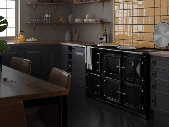 esse 1600 t pro black kitchen roomset